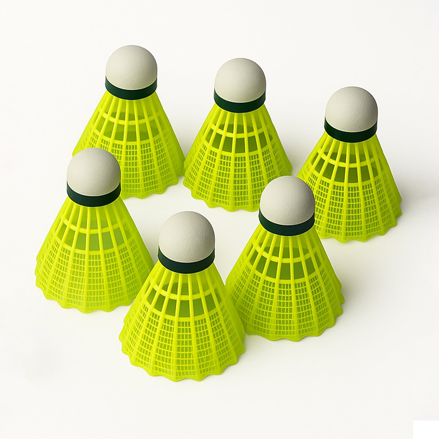 Durable Feather Shuttlecock (6 Pcs Set) Durable Feather Shuttlecock (6 Pcs Set)